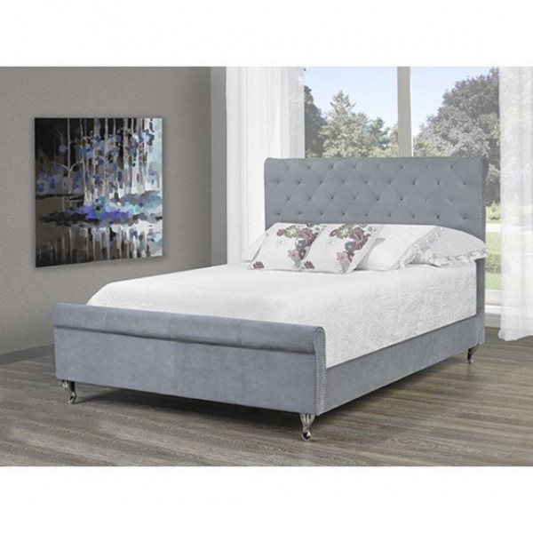 VICTORIA BED FRAME GRAY